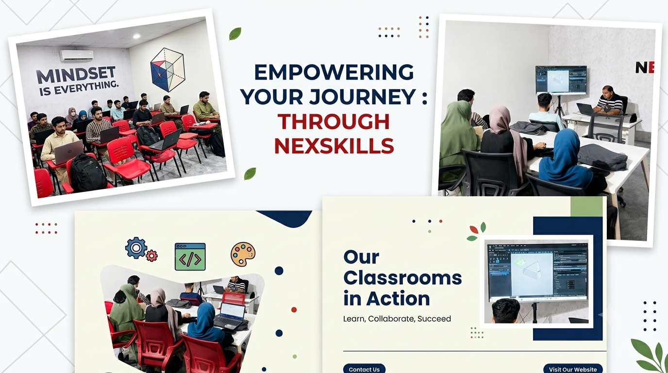 NexSkills IT training classrooms in action